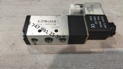 4V210-08 220 V AC пневмораспределитель электроуправ., 5/2 моност., G1/4, 220 V AC