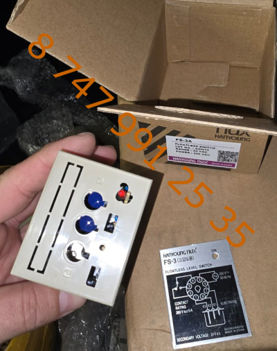 Реле уровня жидкости Hanyoung NUX FS-3 220В