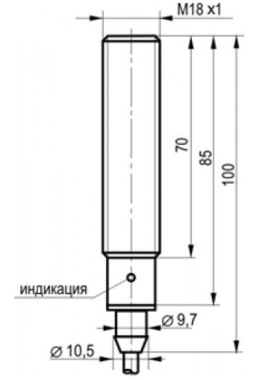 бесконтактный выключатель OX AF42A-43P-1500-LZ ТЭКО
